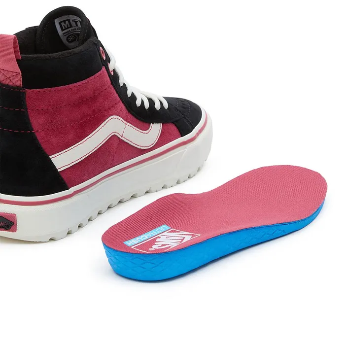 Vans HiTop Shoes Men Sk8Hi MTE1 Shoes Red