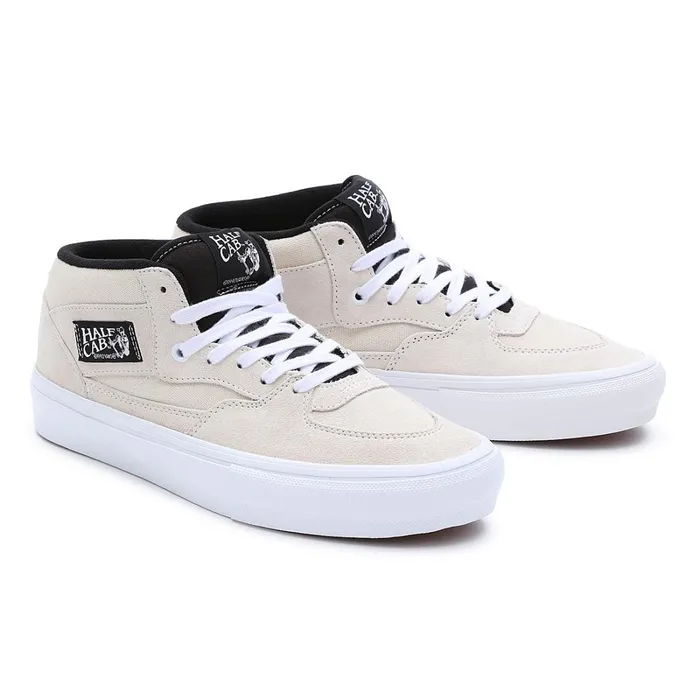 Vans HiTop Shoes Men Skate Half Cab Shoes Beige