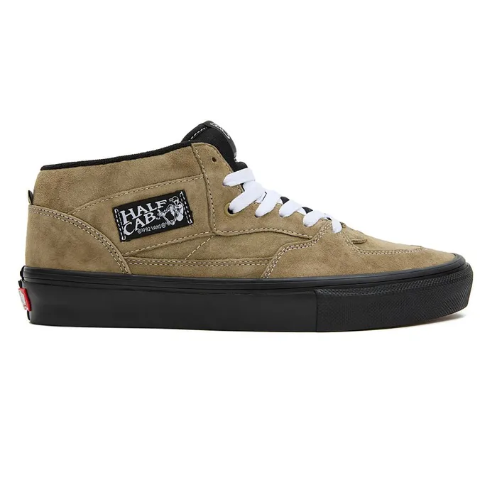 Vans HiTop Shoes Women Skate Half Cab Pig Suede Shoes Green