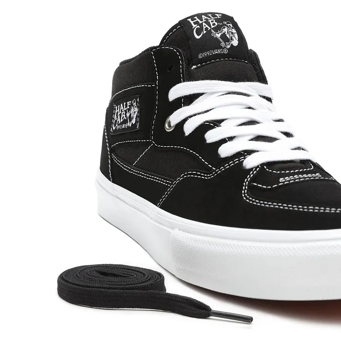 Vans HiTop Shoes Women Skate Half Cab Shoes Black