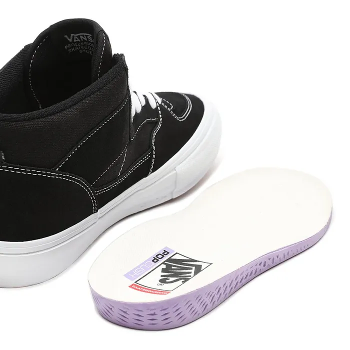Vans HiTop Shoes Women Skate Half Cab Shoes Black