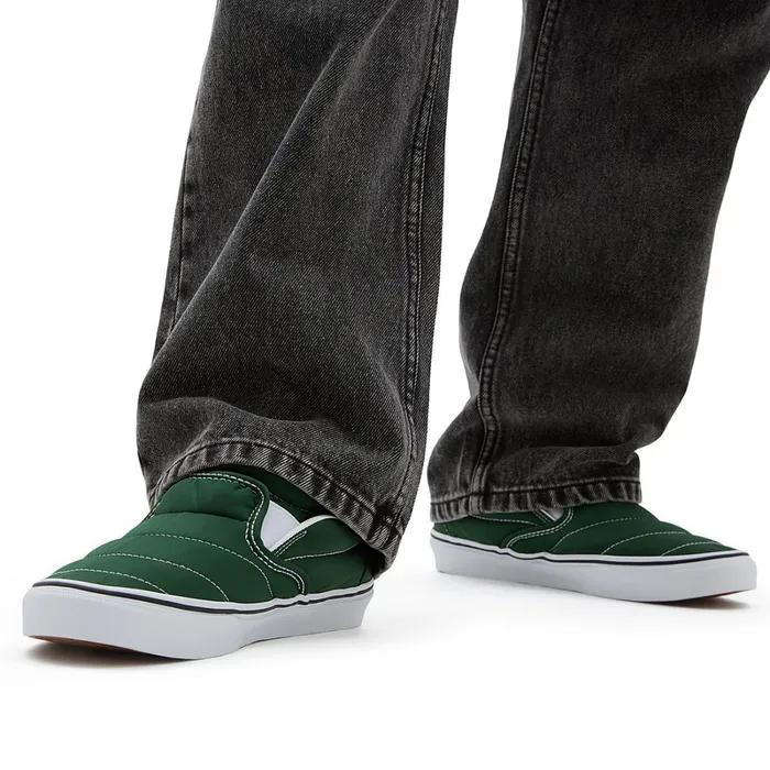Vans HiTop Shoes Women SlipOn Mid Shoes Green