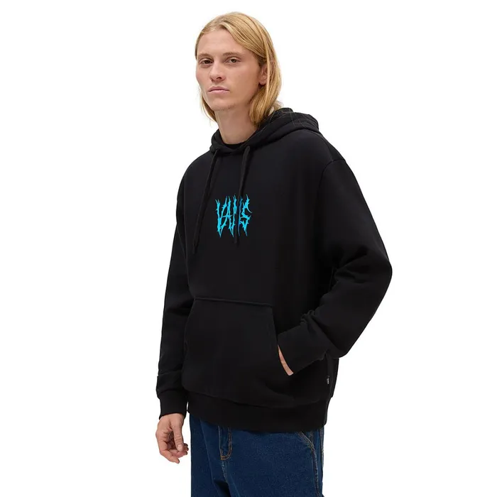 Vans Hoodies and Sweatshirts Men Boxed Joy Relaxed Pullover Hoodie Black