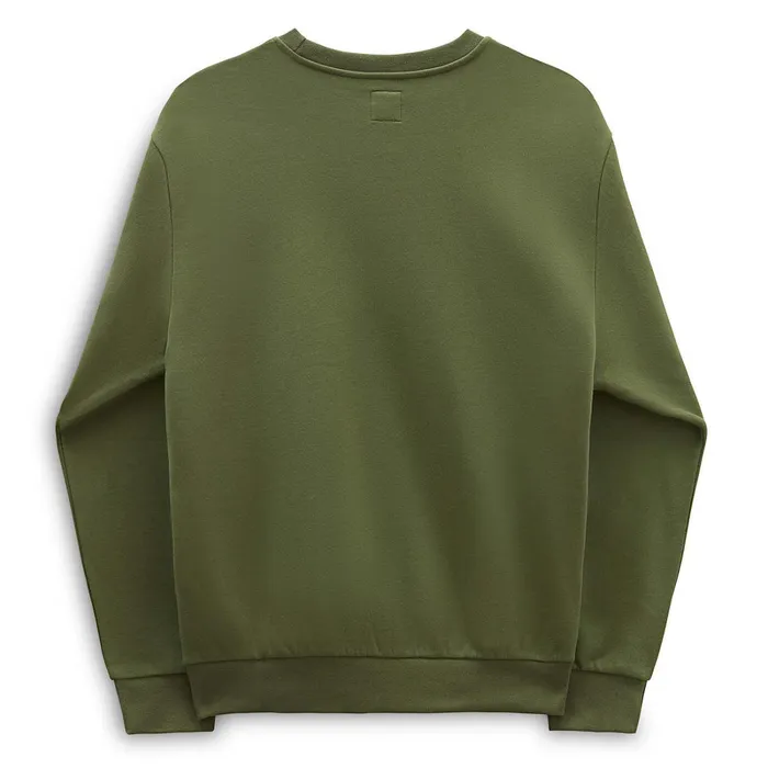 Vans Hoodies and Sweatshirts Men Essential Relaxed Crew Sweatshirt Green
