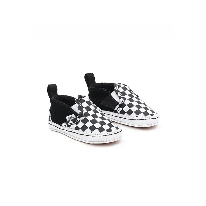 Vans Infant Shoes 01 Year Kids Infant Checkerboard SlipOn Hook And Loop Crib Shoes 01 Year Black