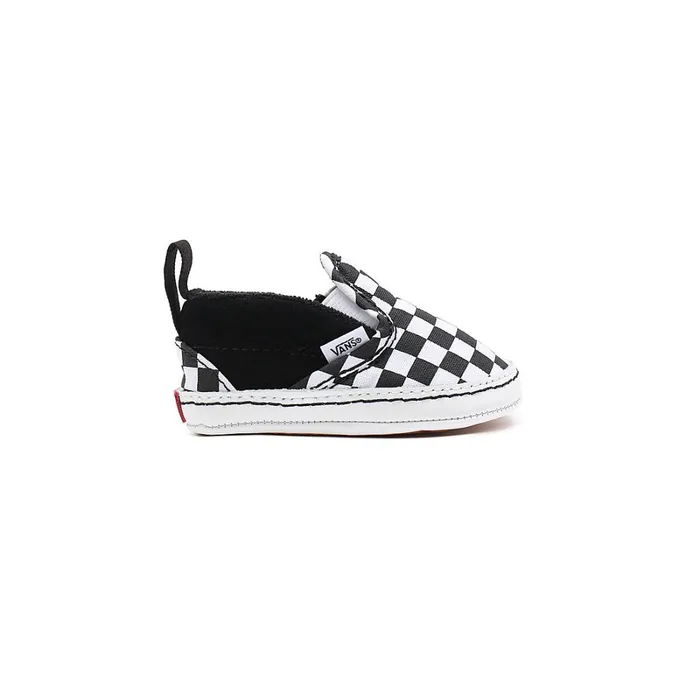 Vans Infant Shoes 01 Year Kids Infant Checkerboard SlipOn Hook And Loop Crib Shoes 01 Year Black