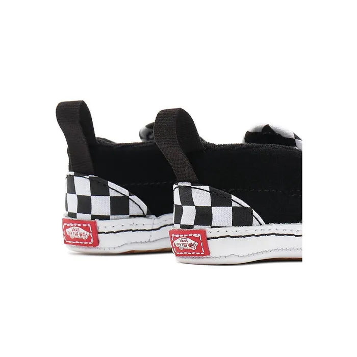 Vans Infant Shoes 01 Year Kids Infant Checkerboard SlipOn Hook And Loop Crib Shoes 01 Year Black
