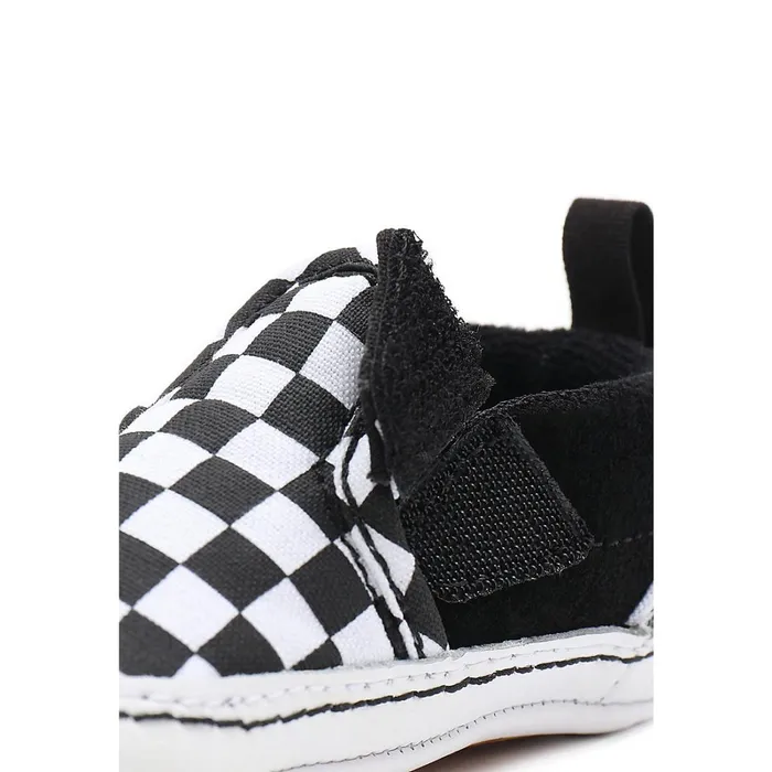 Vans Infant Shoes 01 Year Kids Infant Checkerboard SlipOn Hook And Loop Crib Shoes 01 Year Black
