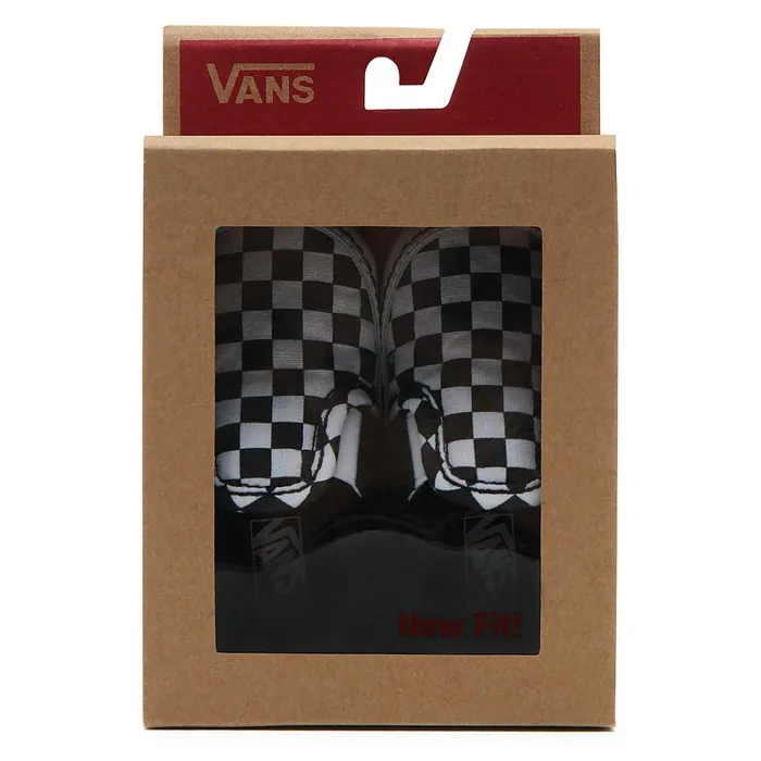 Vans Infant Shoes 01 Year Kids Infant Checkerboard SlipOn Hook And Loop Crib Shoes 01 Year Black