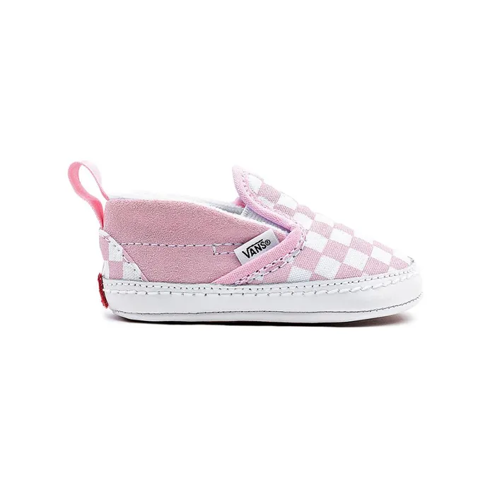 Vans Infant Shoes 01 Year Kids Infant Checkerboard SlipOn Hook And Loop Crib Shoes 01 Year Pink