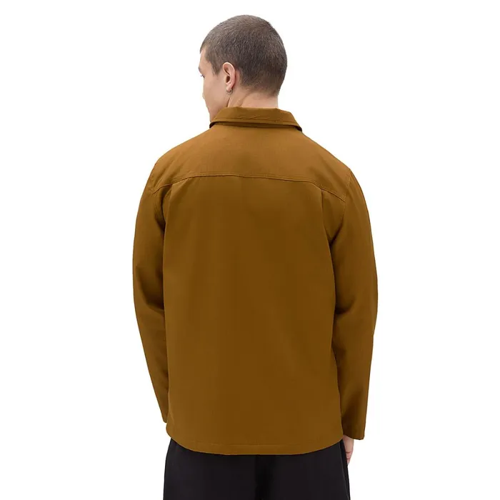 Vans Jackets and Coats Men Drill Chore Coat Lined Jacket Brown