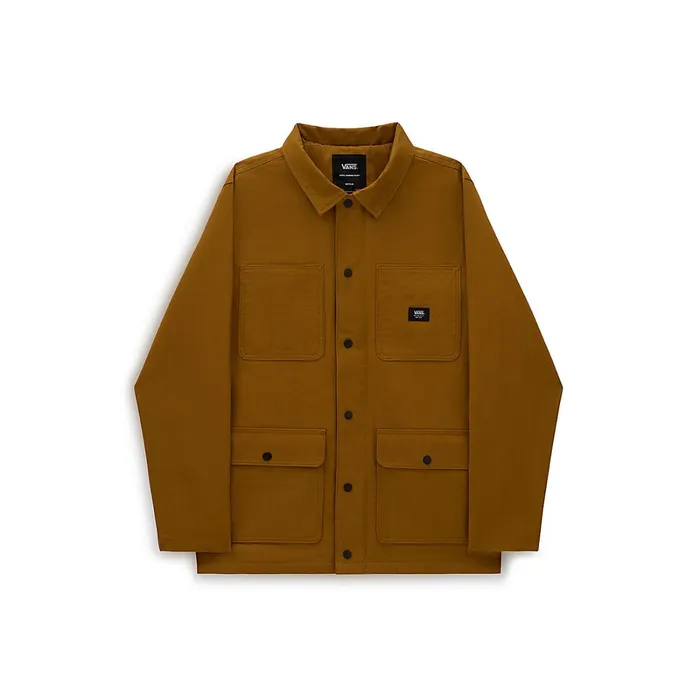 Vans Jackets and Coats Men Drill Chore Coat Lined Jacket Brown
