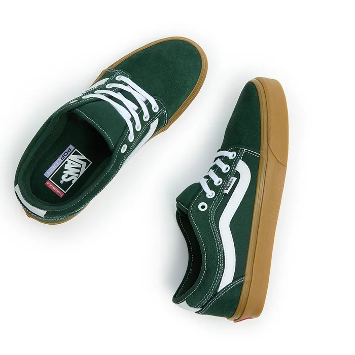 Vans Lowtop Shoes Men Chukka Low Sidestripe Shoes Green