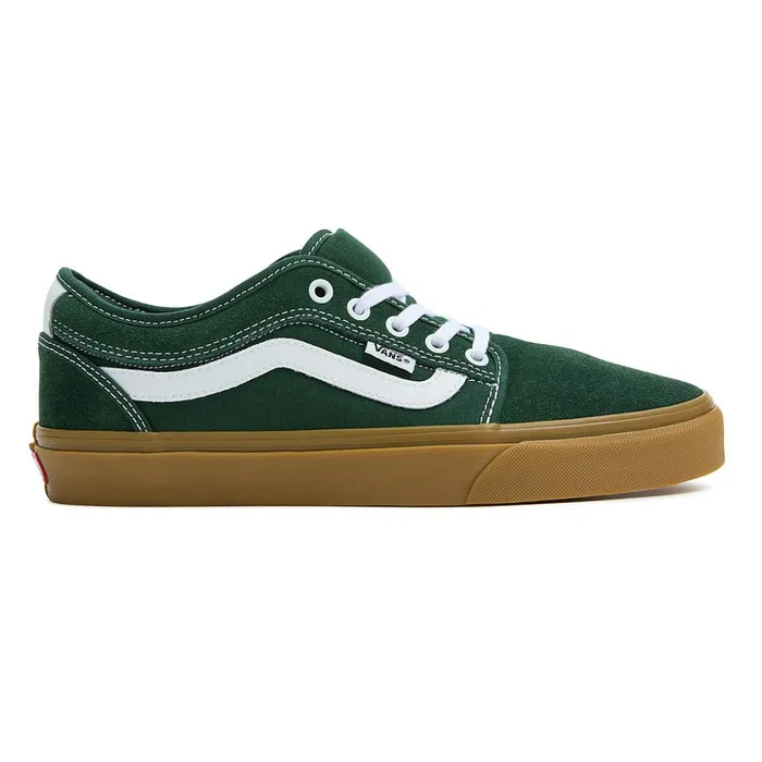 Vans Lowtop Shoes Men Chukka Low Sidestripe Shoes Green