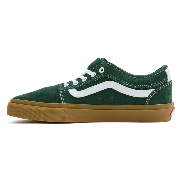 Vans Lowtop Shoes Men Chukka Low Sidestripe Shoes Green