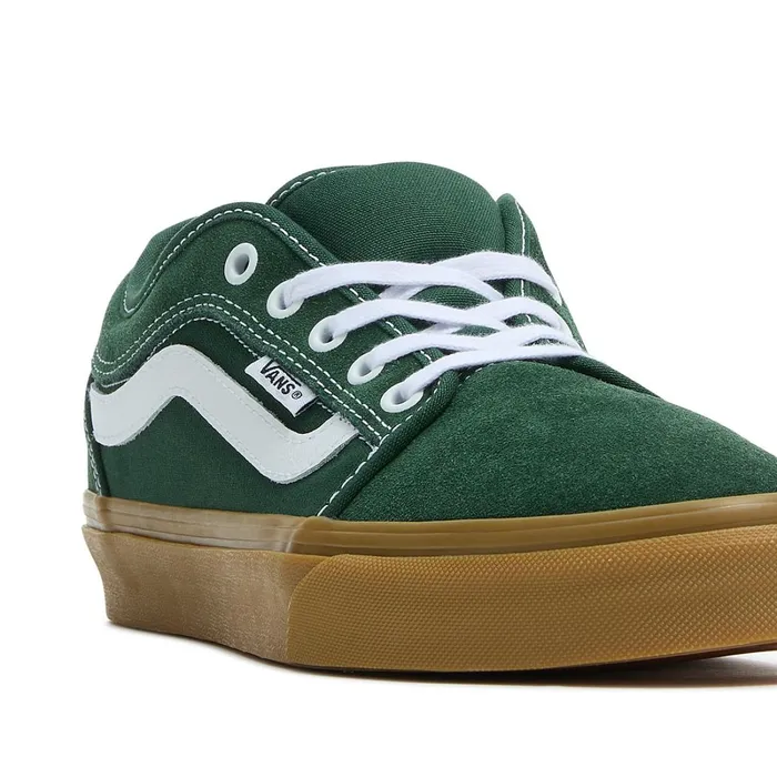 Vans Lowtop Shoes Men Chukka Low Sidestripe Shoes Green