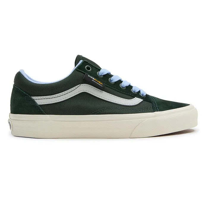 Vans Lowtop Shoes Men Cordura Old Skool Shoes Green