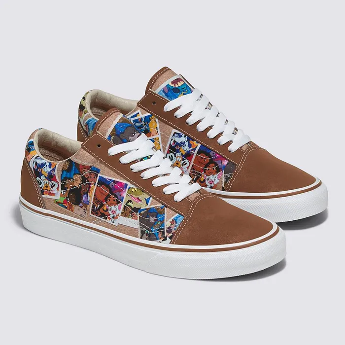 Vans Lowtop Shoes Men Disney X Old Skool Shoes Multicolour