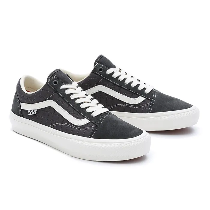 Vans Lowtop Shoes Men Quilted Skate Old Skool Shoes Grey