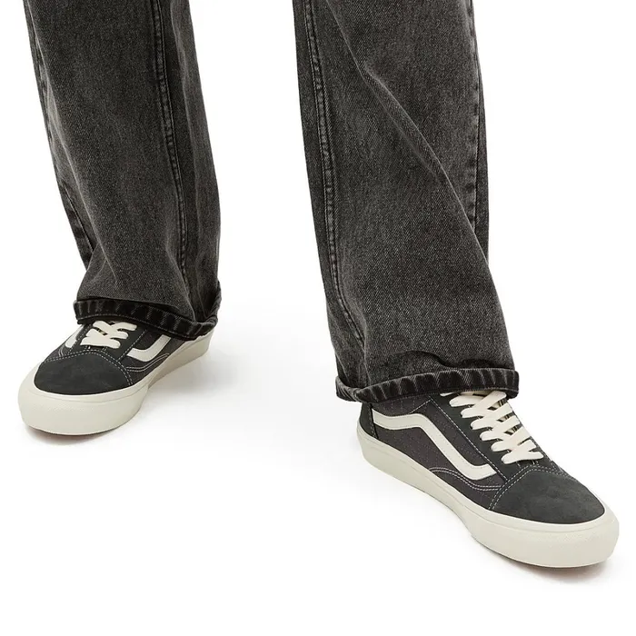 Vans Lowtop Shoes Men Quilted Skate Old Skool Shoes Grey