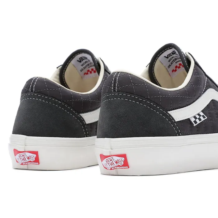 Vans Lowtop Shoes Men Quilted Skate Old Skool Shoes Grey