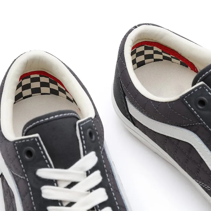 Vans Lowtop Shoes Men Quilted Skate Old Skool Shoes Grey