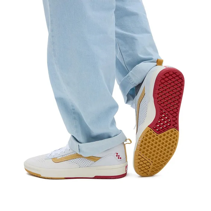 Vans Lowtop Shoes Men Zahba Vintage Sport Shoes White