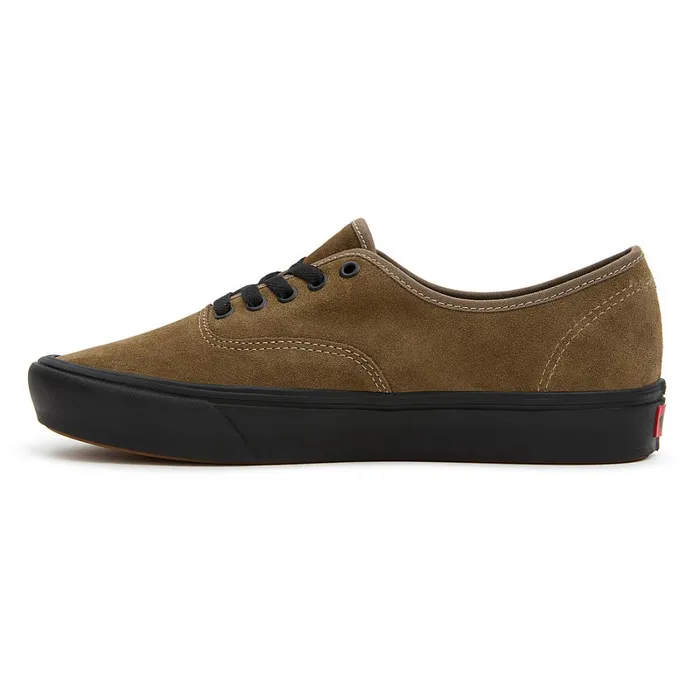 Vans Lowtop Shoes Women Authentic ComfyCush Suede Shoes Brown