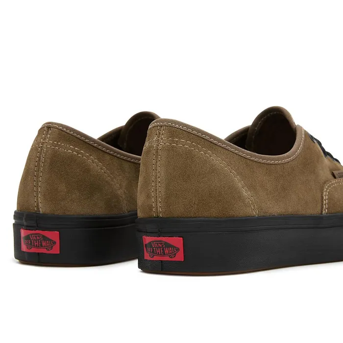 Vans Lowtop Shoes Women Authentic ComfyCush Suede Shoes Brown