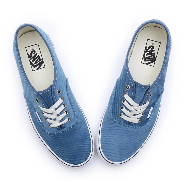 Vans Lowtop Shoes Women Authentic Corduroy Shoes Blue