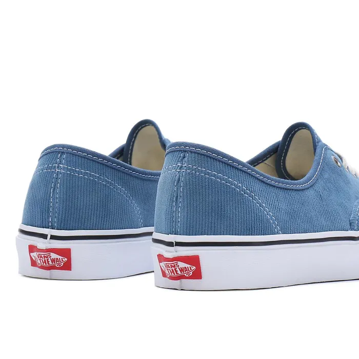 Vans Lowtop Shoes Women Authentic Corduroy Shoes Blue