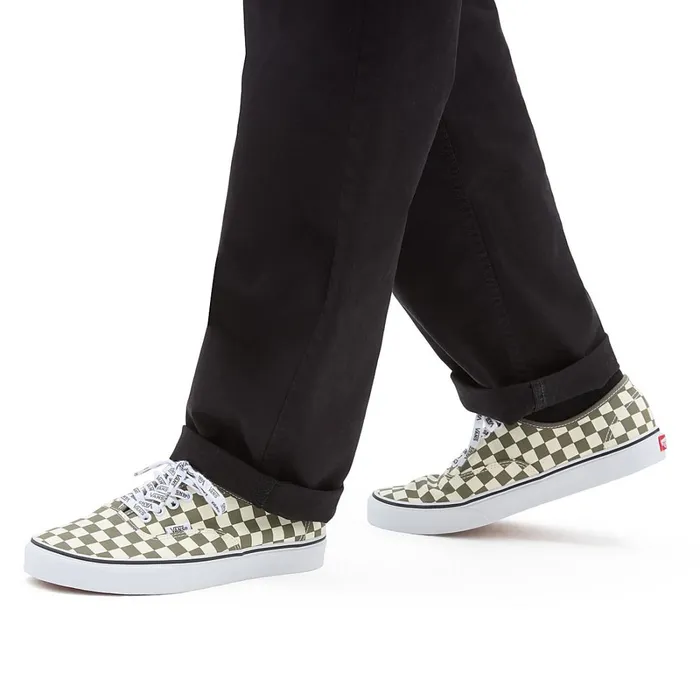 Vans Lowtop Shoes Women Check Authentic Shoes Green