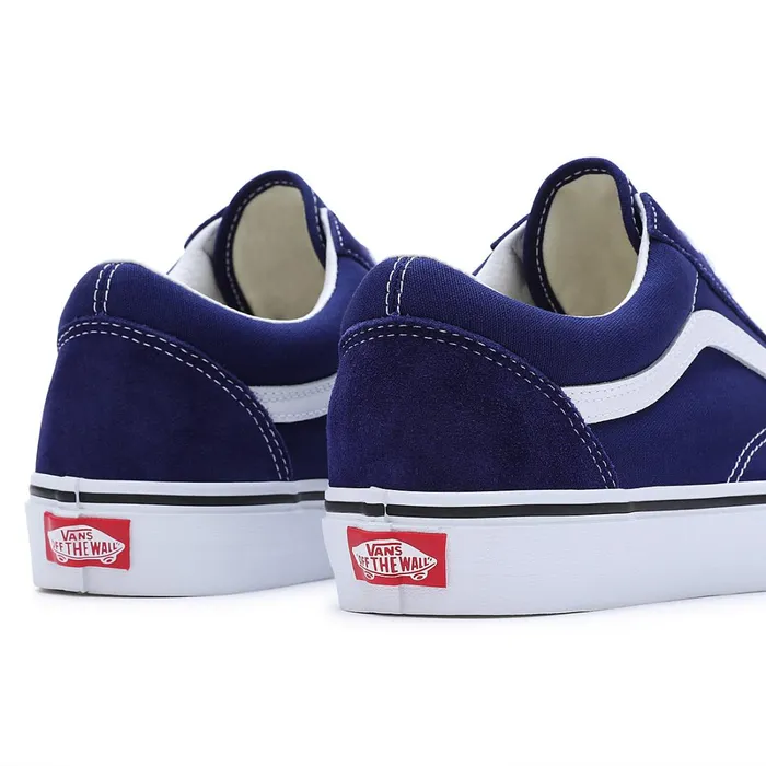 Vans Lowtop Shoes Women Color Theory Old Skool Shoes Blue