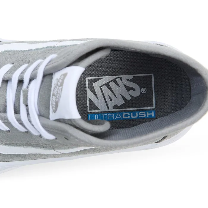 Vans Platform Shoes Women Sentry Sk8Hi Shoes Grey