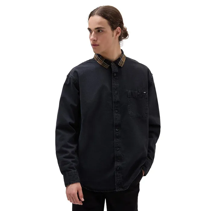 Vans Shirts Men Deerfiel Woven Shirt Black