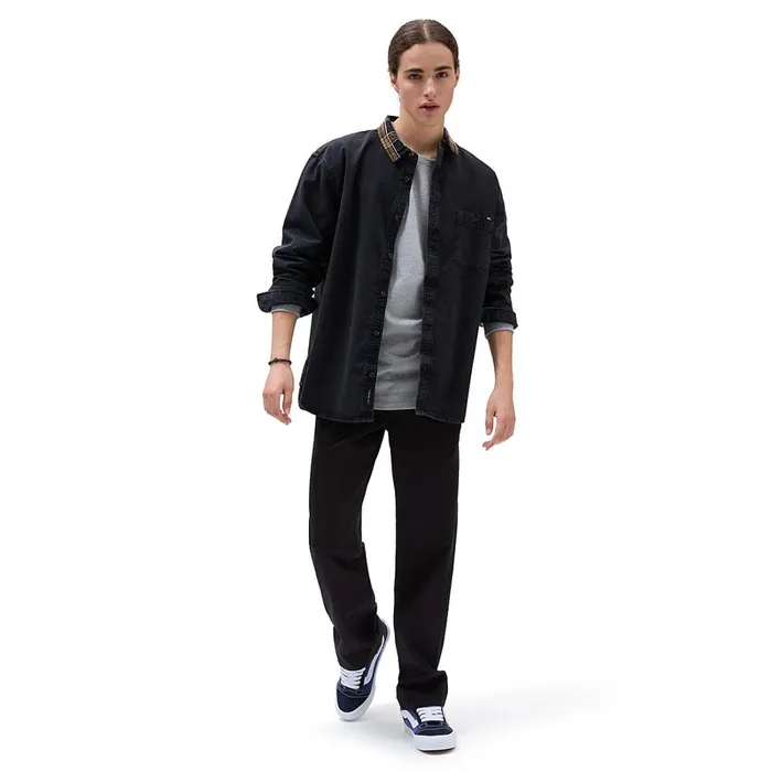 Vans Shirts Men Deerfiel Woven Shirt Black