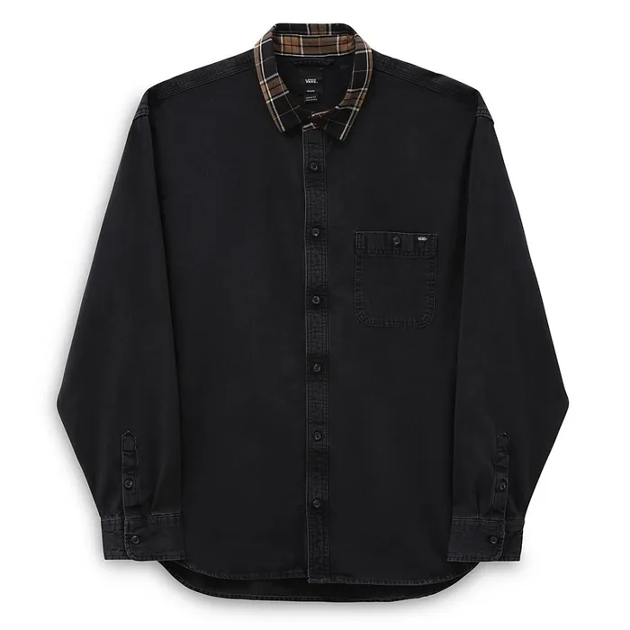 Vans Shirts Men Deerfiel Woven Shirt Black