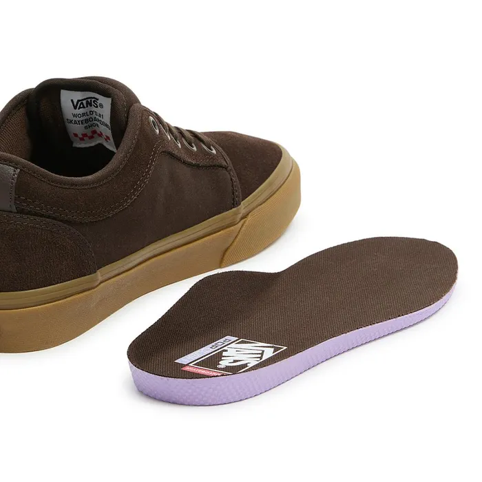 Vans Skate Shoes Men Skate Chukka Low Shoes Brown