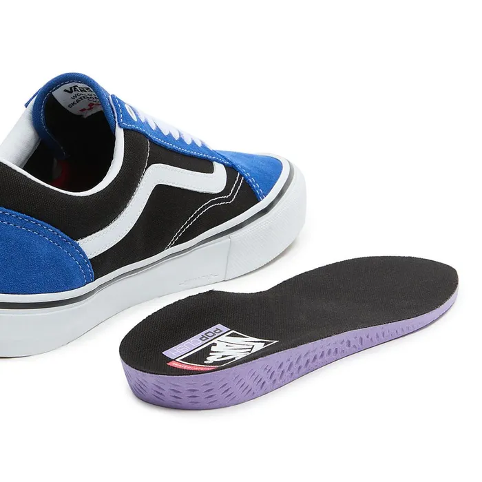 Vans Skate Shoes Men Skate Old Skool Shoes Blue Black