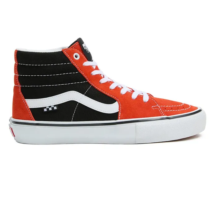 Vans Skate Shoes Men Skate Sk8Hi Shoes Red