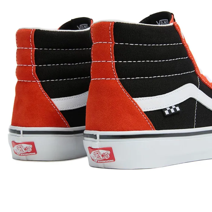 Vans Skate Shoes Men Skate Sk8Hi Shoes Red
