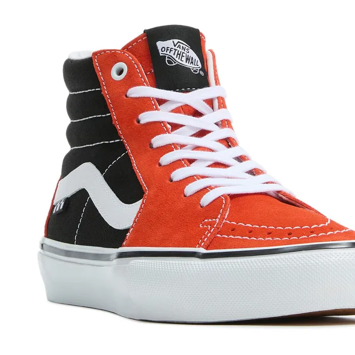 Vans Skate Shoes Men Skate Sk8Hi Shoes Red