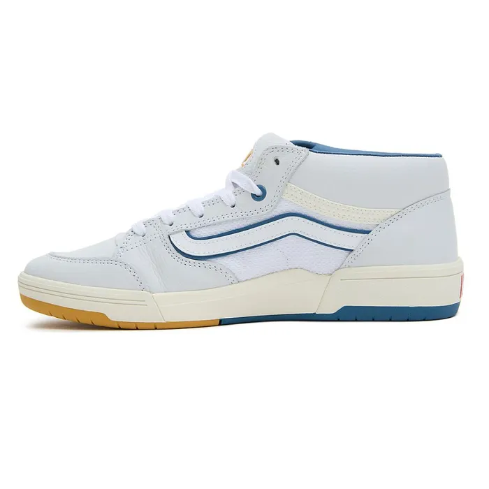 Vans Skate Shoes Men Zahba Mid Shoes White