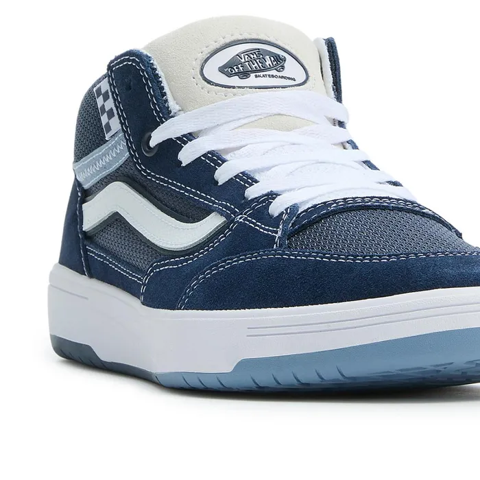 Vans Skate Shoes Women Zahba Mid Shoes Blue