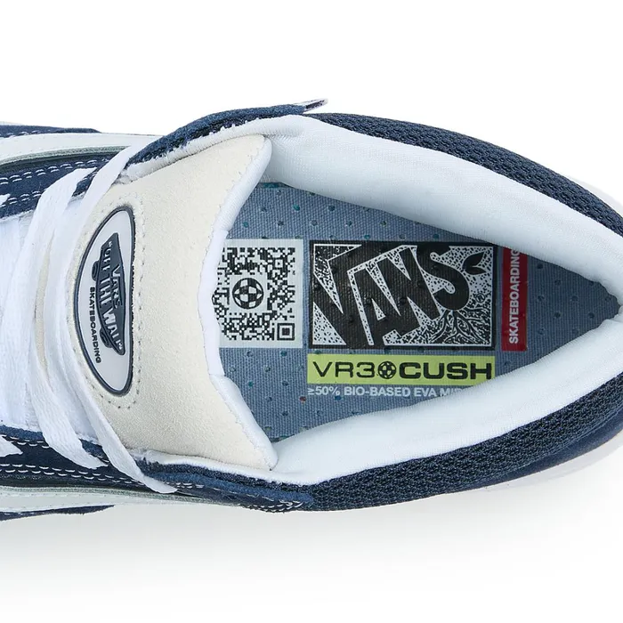 Vans Skate Shoes Women Zahba Mid Shoes Blue