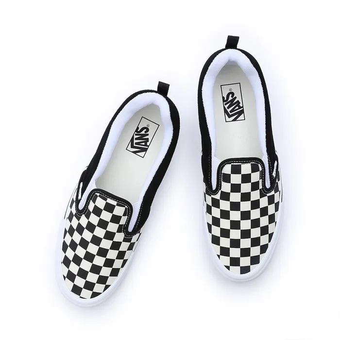 Vans Slipon Shoes Men Knu Slip Shoes Black White