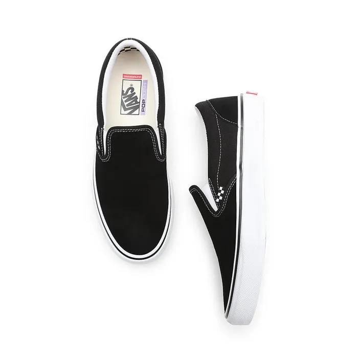 Vans Slipon Shoes Men Skate SlipOn Shoes Black