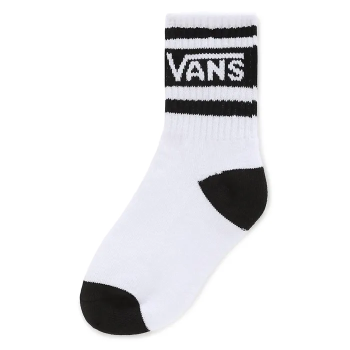 Vans Socks Kids Drop V Crew 24 Years 1 Pair White