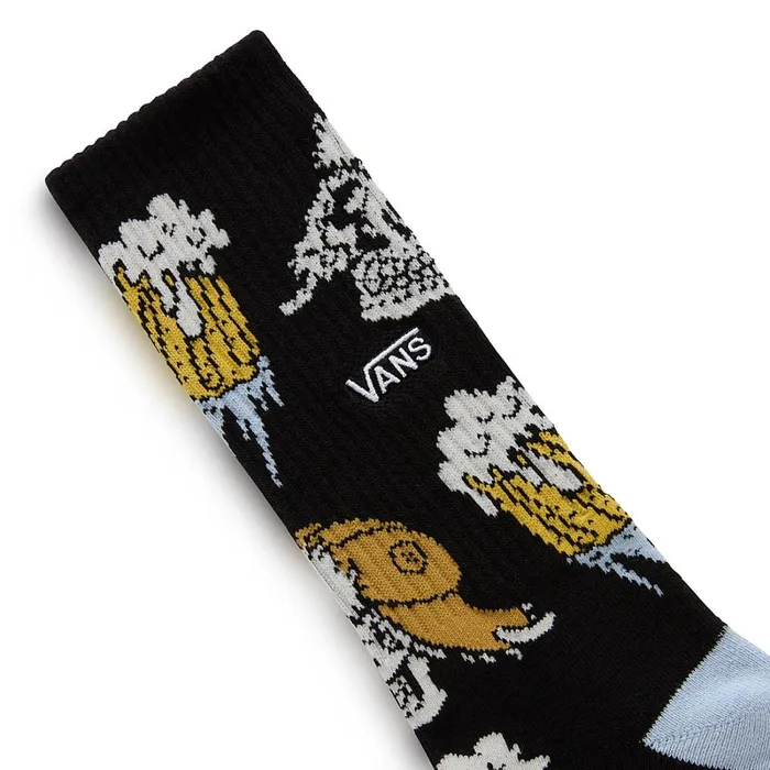 Vans Socks Men Outer Limits Crew Socks 1 Pair Black