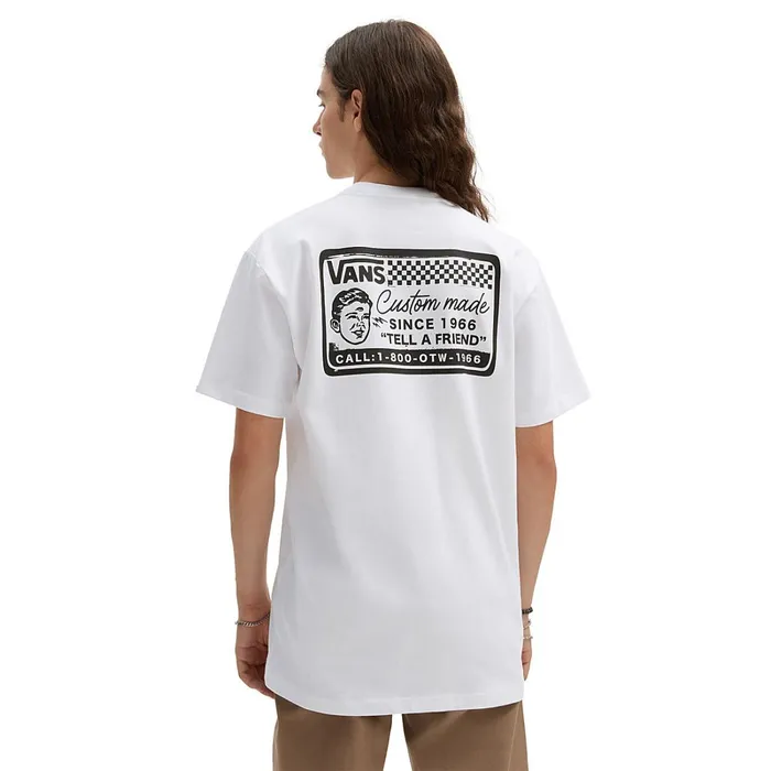 Vans Tshirts and Tanks Men Psyche TShirt White